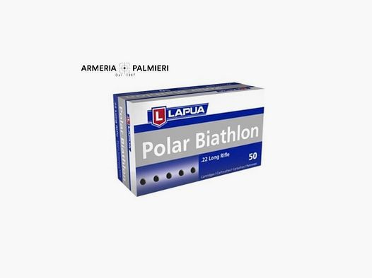 LAPUA CARTUCHOS 22 LR POLAR BIATHLON