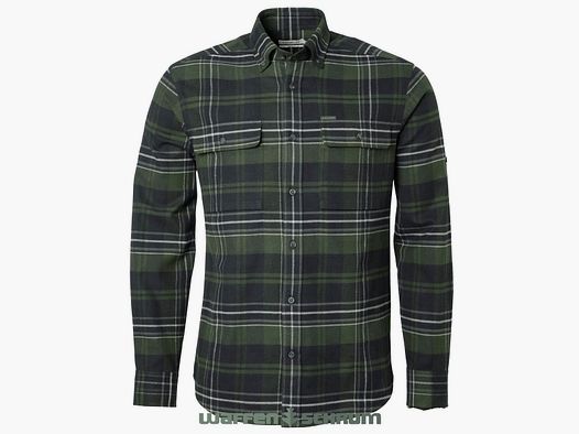 Chevalier Hemd Heron Flannel October Green