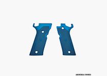 BERETTA – AGARRES 92X PERFORMANCE SLIM AZUL EN ALUMINIO