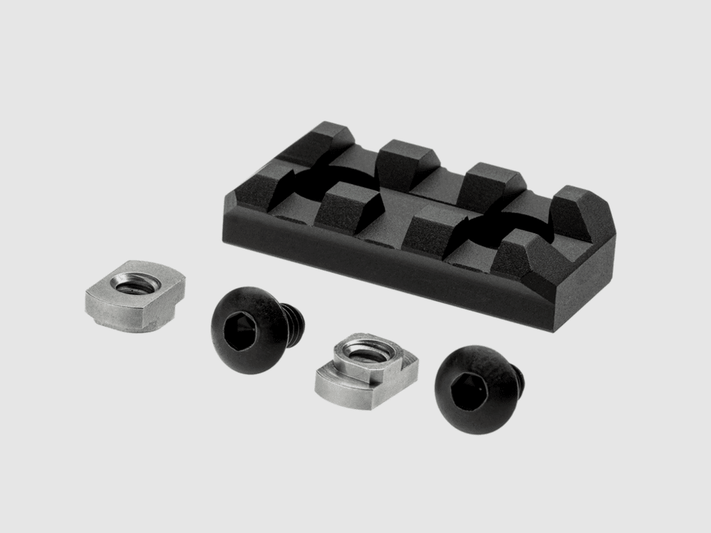 Clawgear M-LOK 3 Slot Rail Black, Bild 4 von 4
