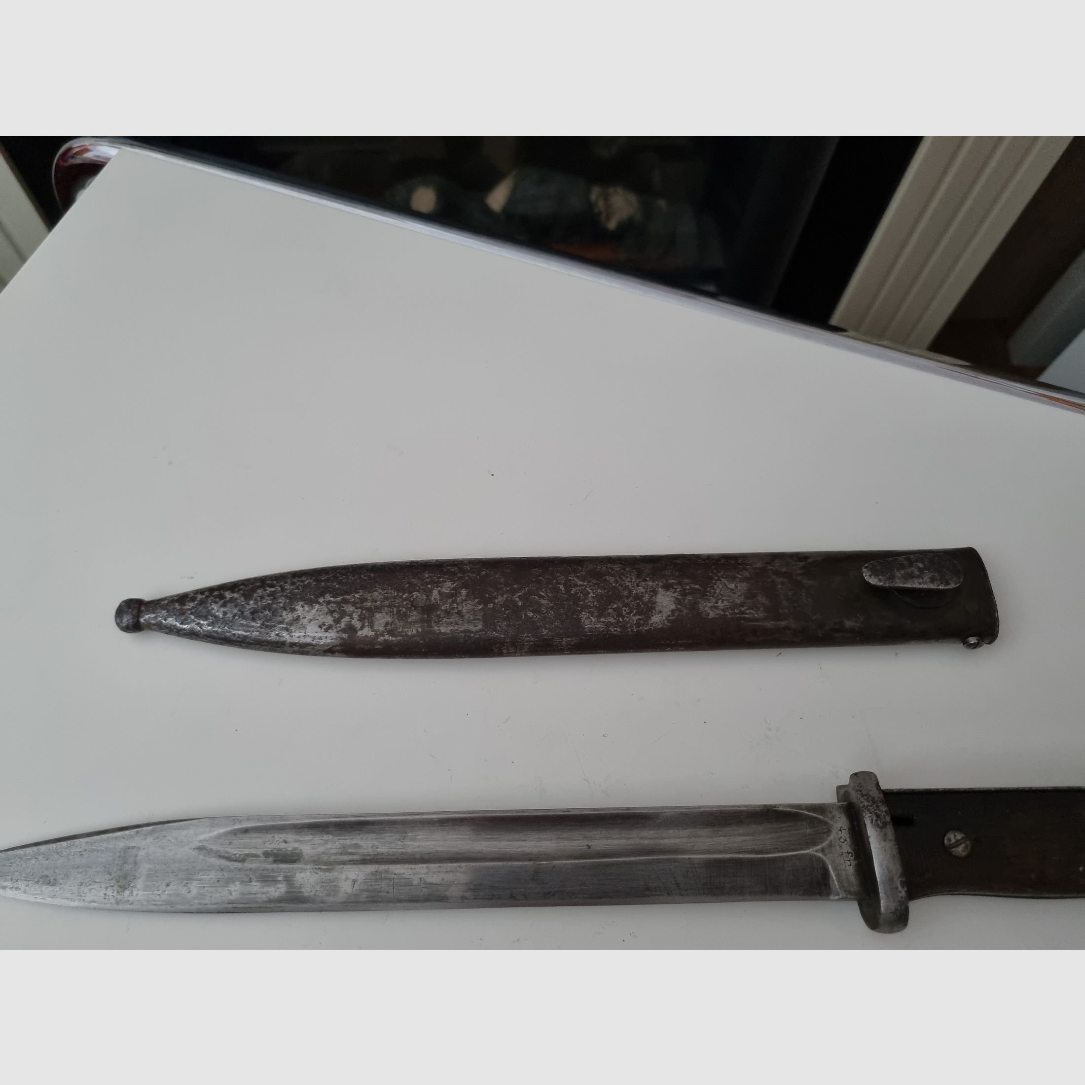 3x Bajonett, Dolch, Messer