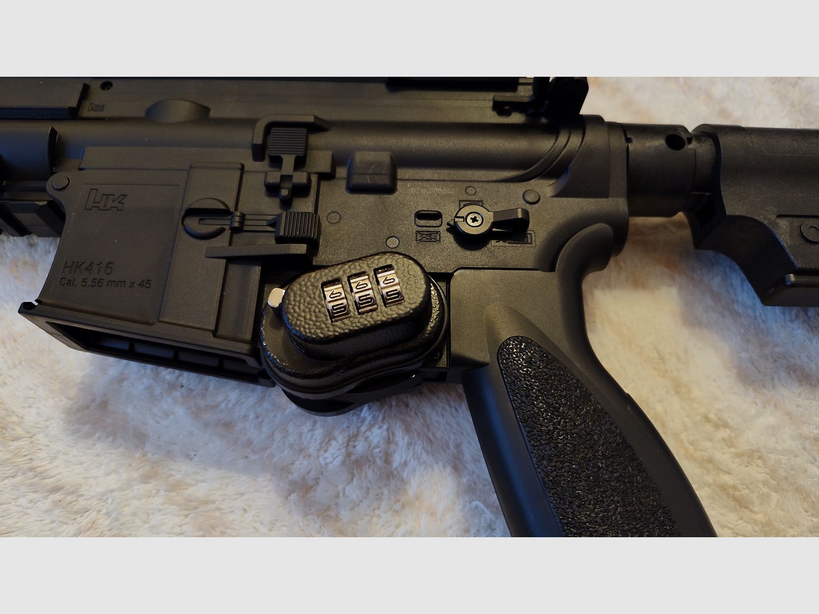 Heckler & Koch HK416 A5 kal. 4,5 mm stalowe BB Co2 z akcesoriami
