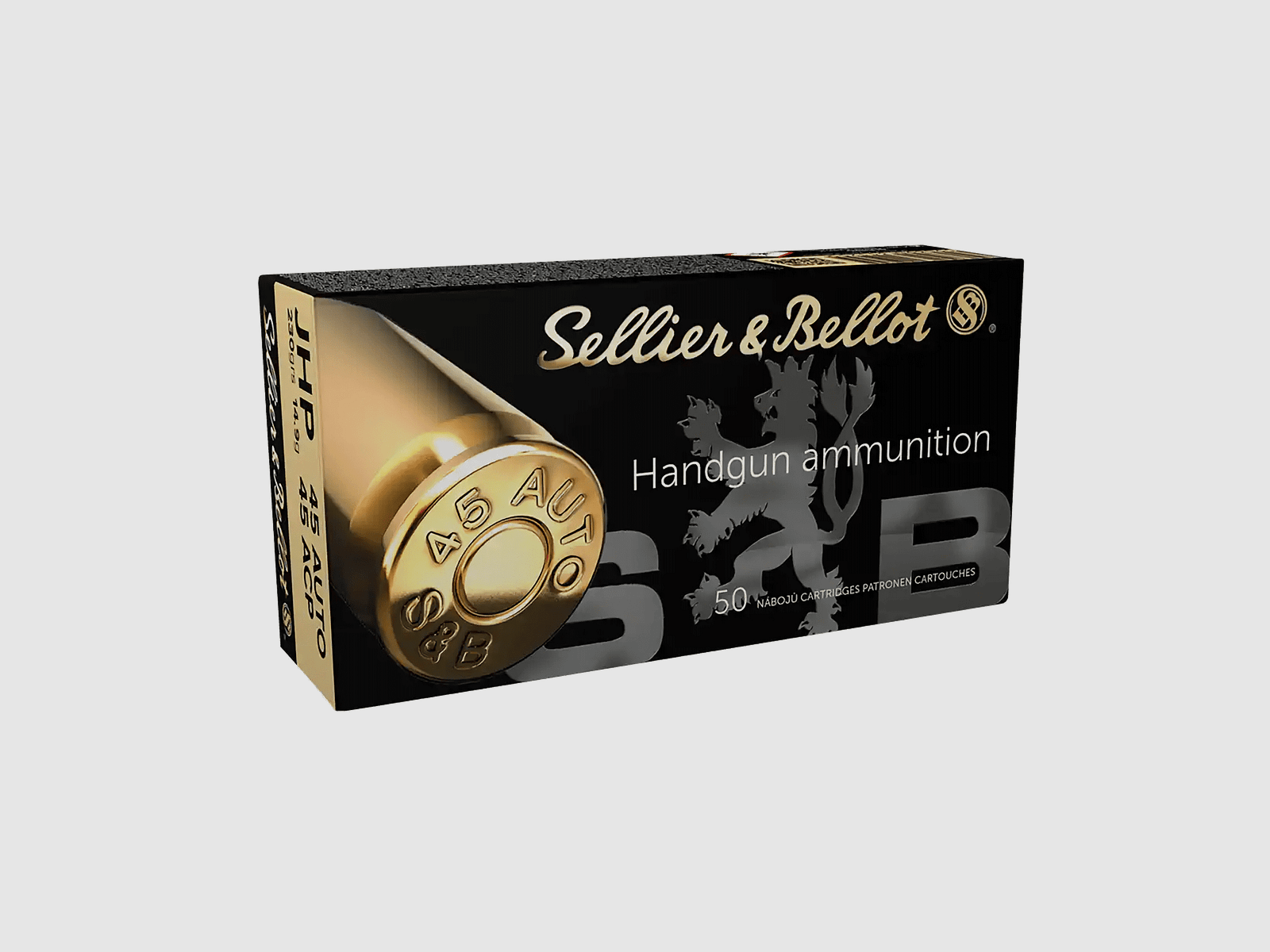 S&B .45 ACP JHP 230 gn