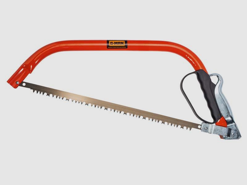 G-Man compact bow, universal blade, safety hand guard rail