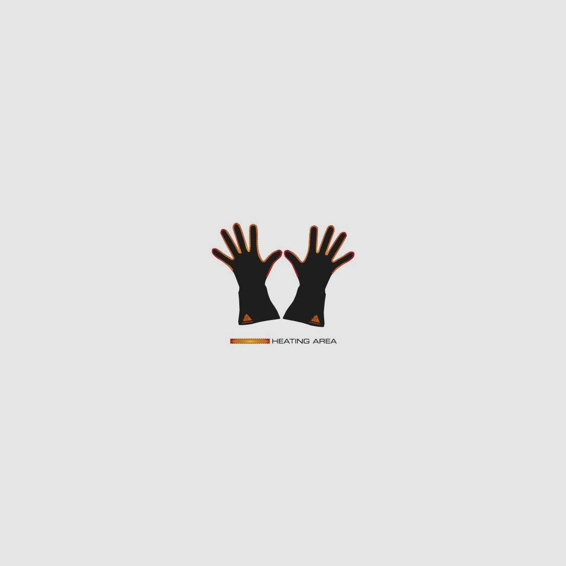 Alpenheat Beheizte Handschuhe Fire Gloveliner Schwarz