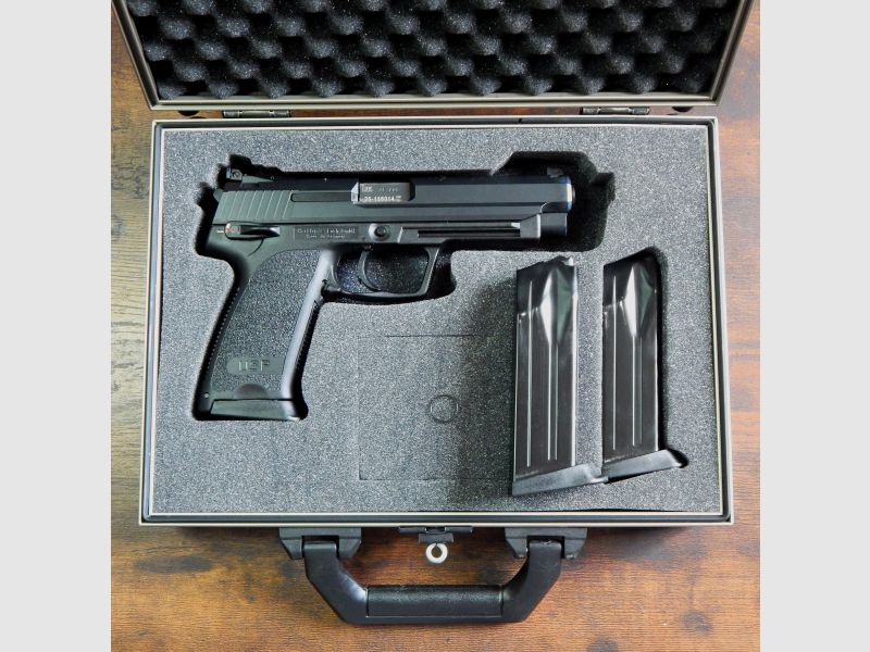 Heckler & Koch USP Expert, 45. Auto + Wechselsystem 9mm Luger, Top-Kombi !!!