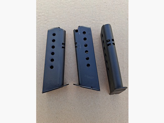 Sig Sauer P220 Magazin .45 Classic & X-Serie - fabrikneue Original Sig Sauer Ware !