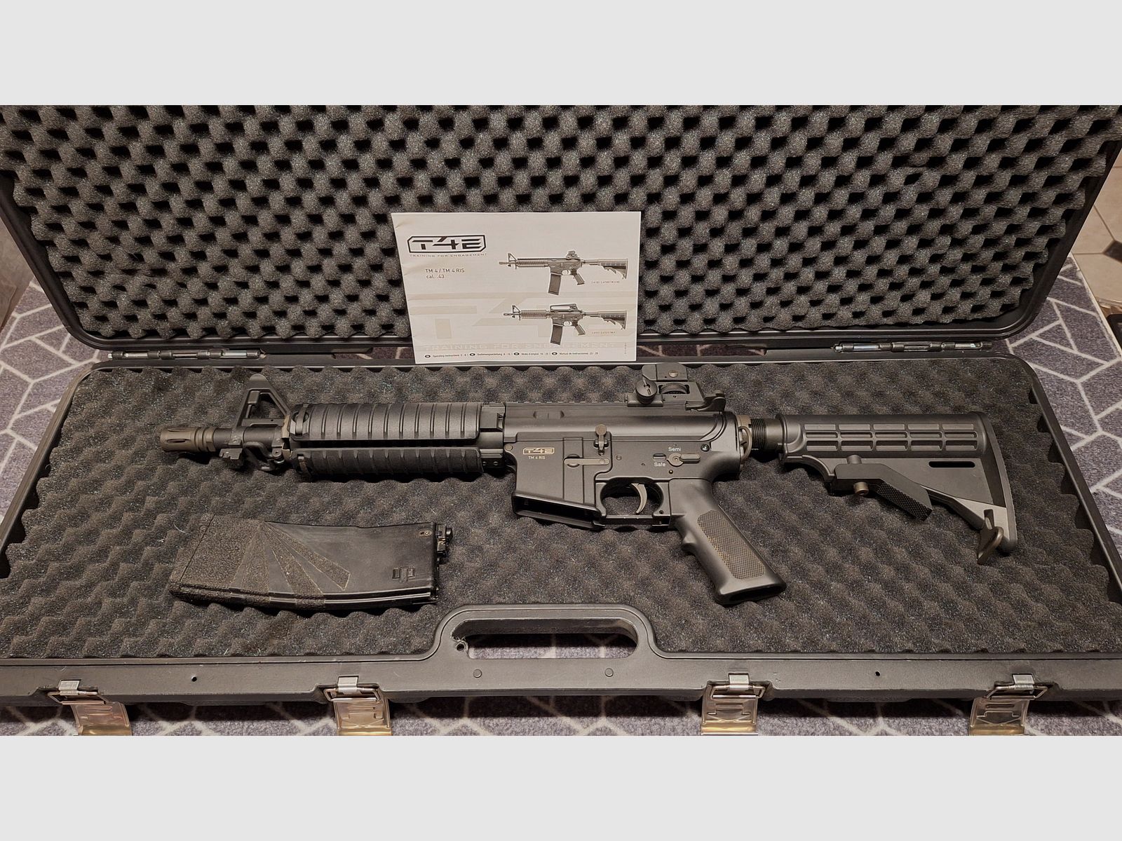 Umarex T4E TM4 RIS CO2 assault rifle .43