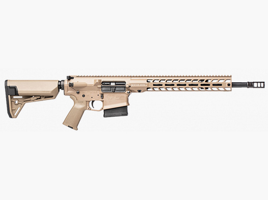 Paket - Stag Arms Stag 10 Tactical .308 Win. 16" Selbstladebüchse FDE + Tasche + Magazin + Boresnake