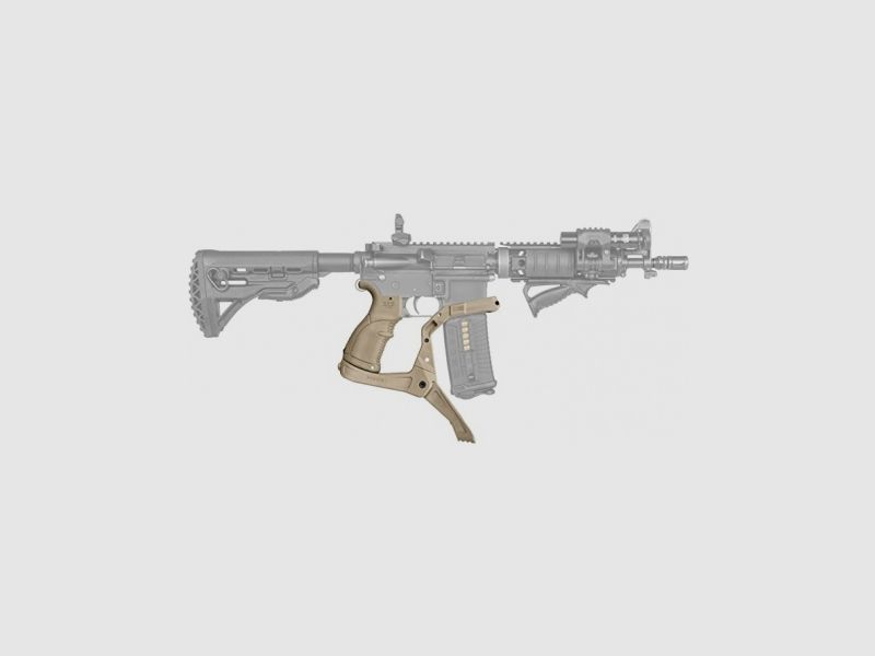 Bípode FAB AR-15 Podium, color arena, imagen 2 de 2