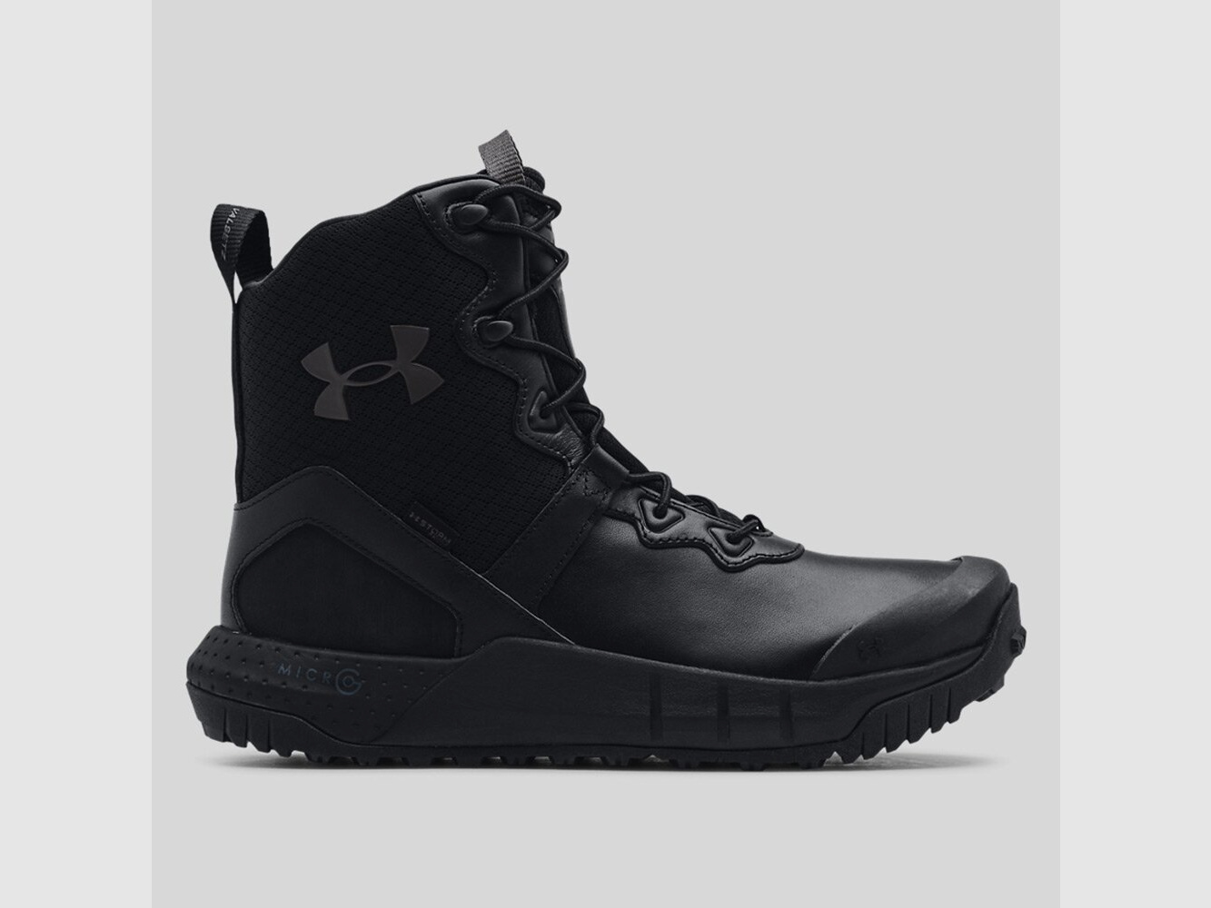 Bottes tactiques imperméables en cuir Under Armour Micro G® Valsetz pour hommes 45