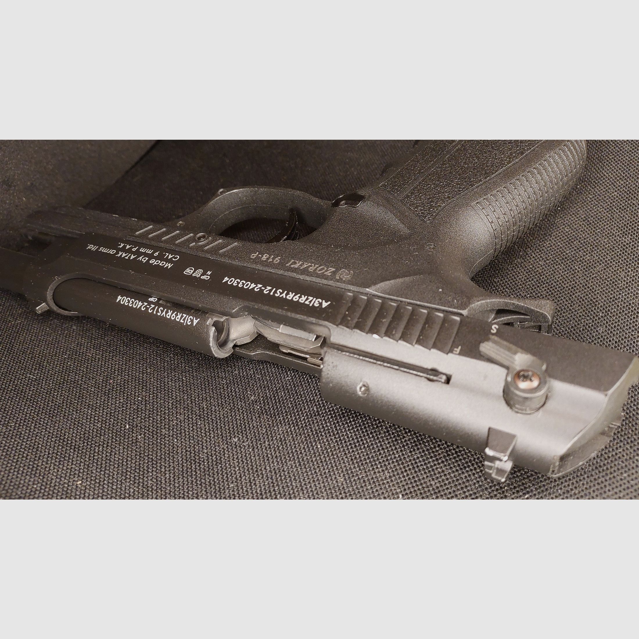 Zoraki 918-P TR-2024 9mm P.A.K. brüniert (PTB 1072) neuwertig Z 918 neuwertig