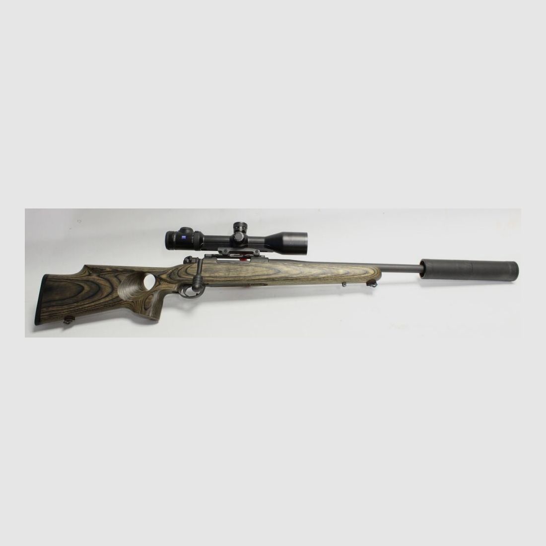 Mauser 98 con Zeiss V8 1,8-14x50