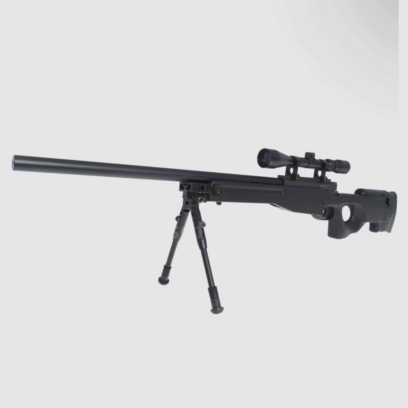 Airsoft Sniper Well L96 Sniper Rifle Set Upgraded 6mm