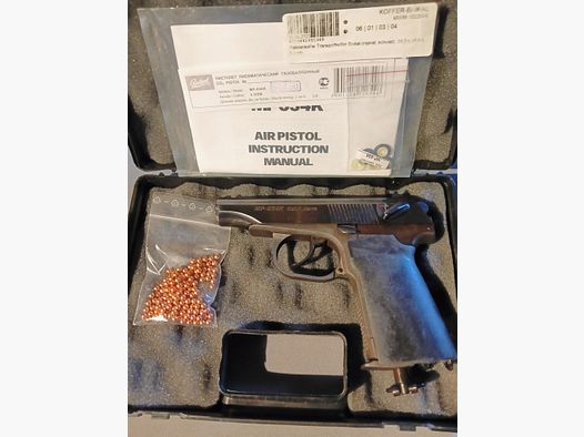 Baikal MP 654 K Makarov, T11, CO2 4,5 mm BB, werkt perfect in goede staat TOP