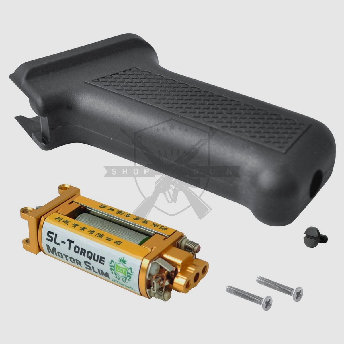 LCT AK104 Slim Pistol Grip (Black) incl. Slim High Torque Motor