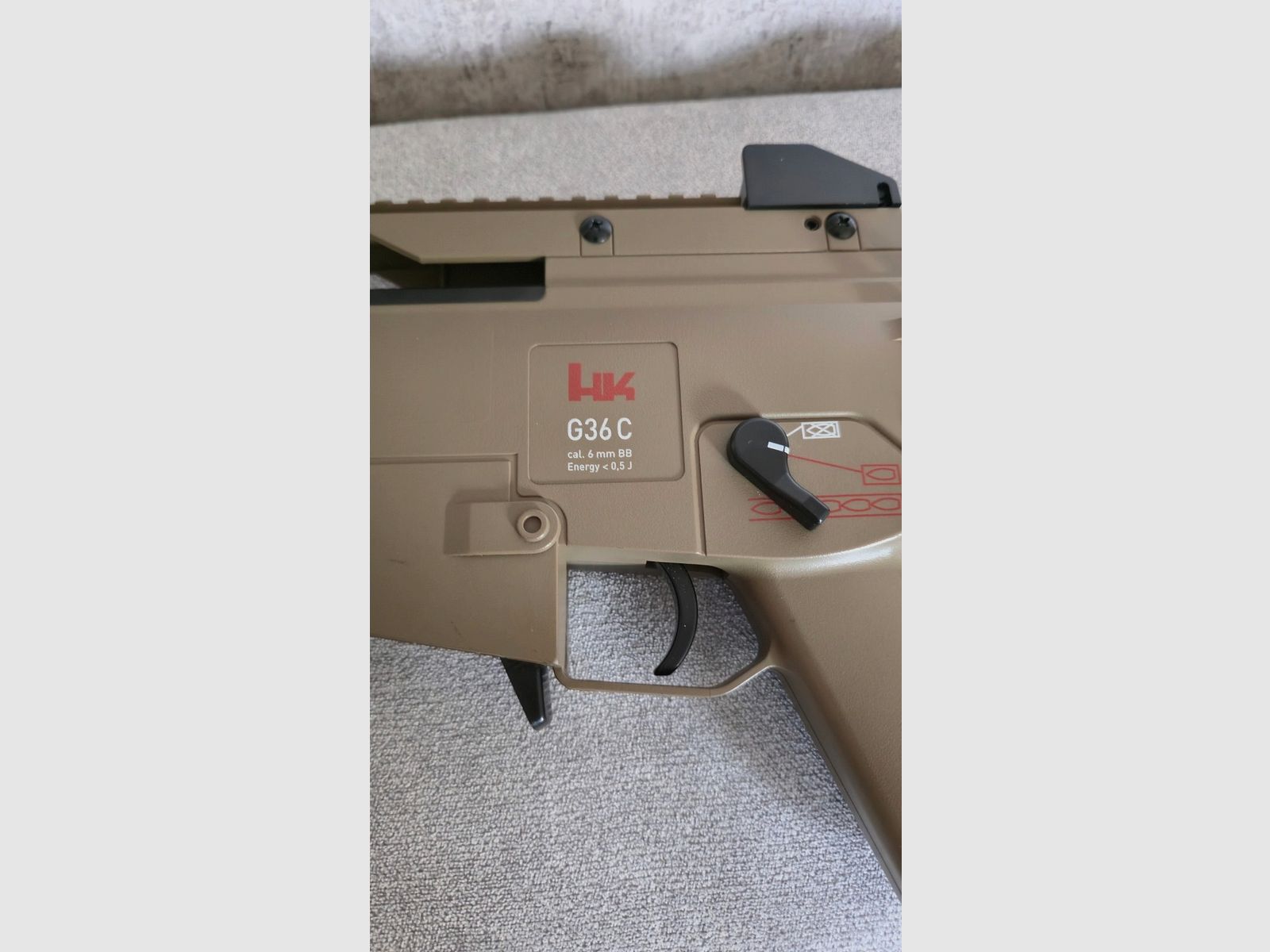 H&K G36C  IDZ AEG <0,5 Joule - Ohne Akku/Ladekabel