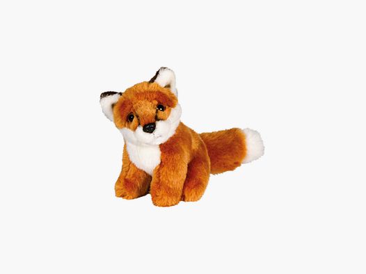 Plüschtier sitzender Fuchs