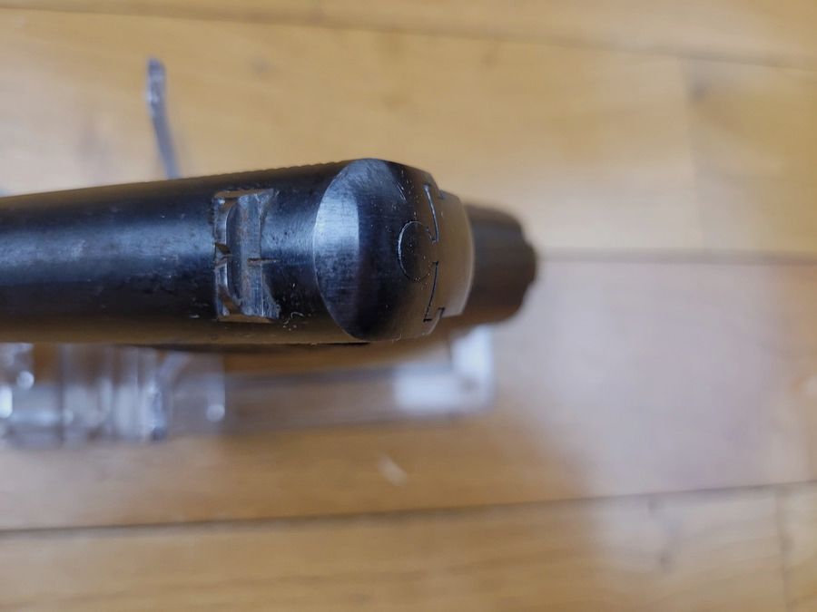 Schöner Browning Pistol mod. 10/22 – 7,65mm browning – Herstellung Herstal, beschlagnahmt von der deutschen Armee – Ca. 1942 / 44 – Sehr gute Funktion – TBE+, Bild 9 von 12