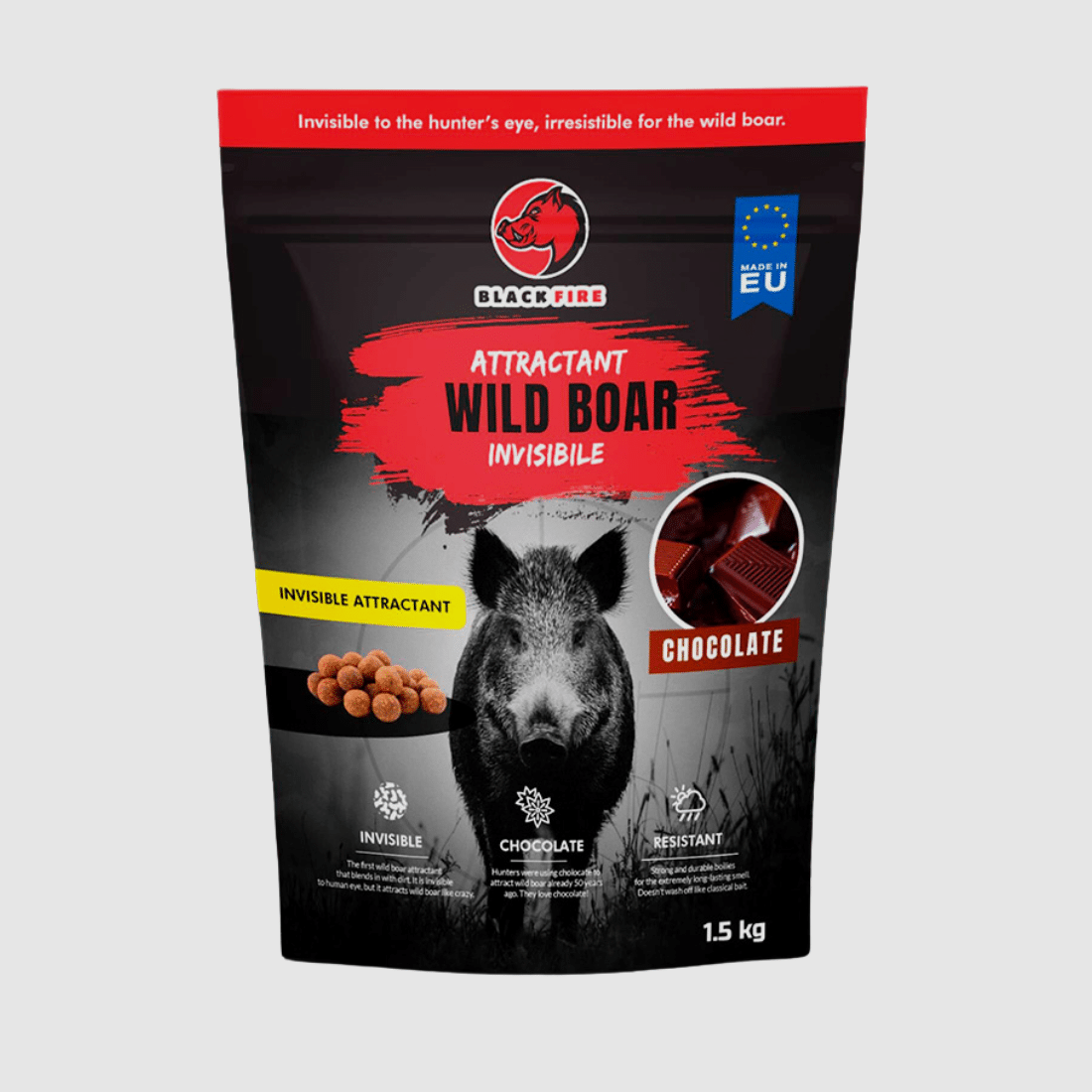 Bolsa de aroma 1,5 kg Invisible Black Fire, imagen 3 de 4