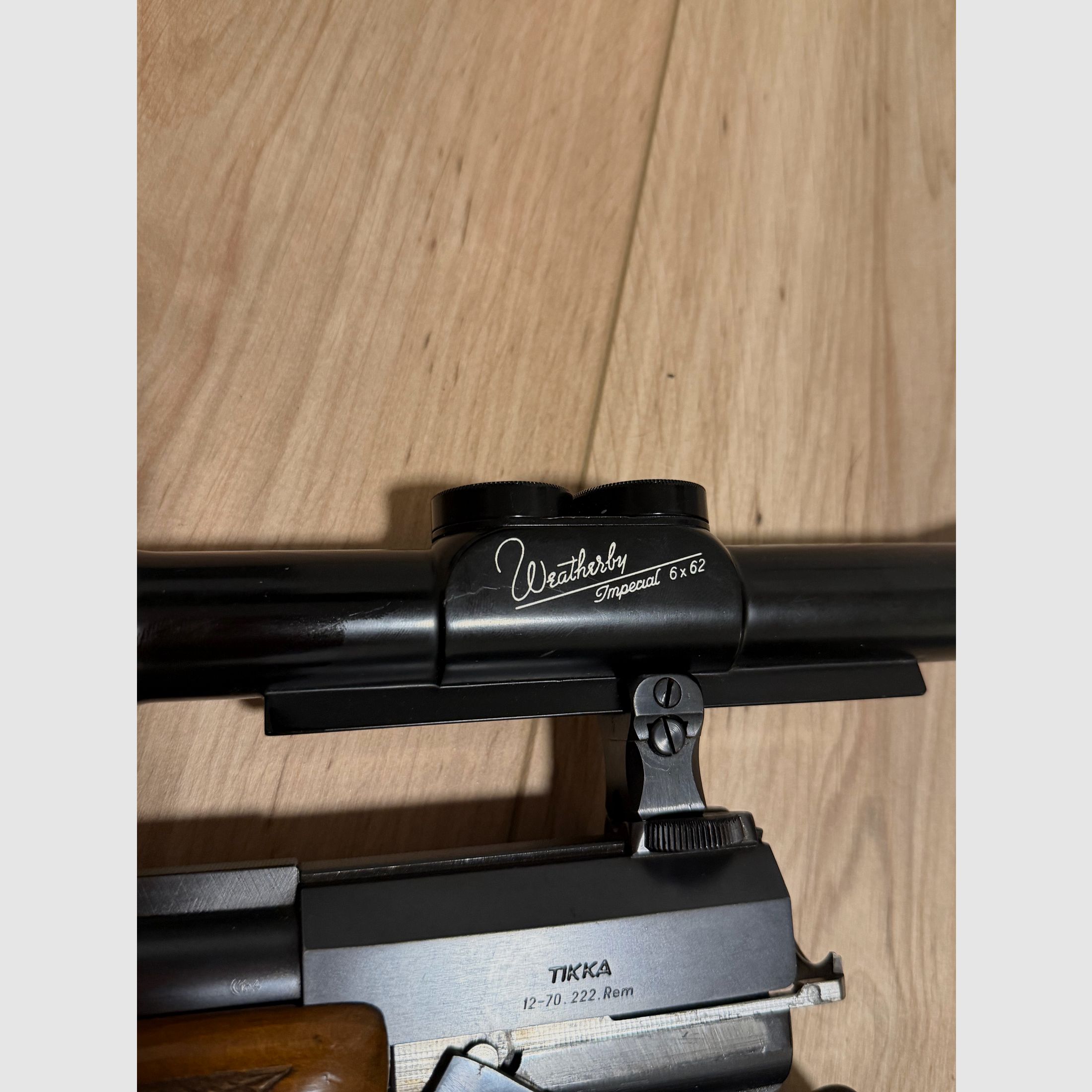 Tikka Bockbüchsflinte .222 Rem / 12/70 – Imperial ZF