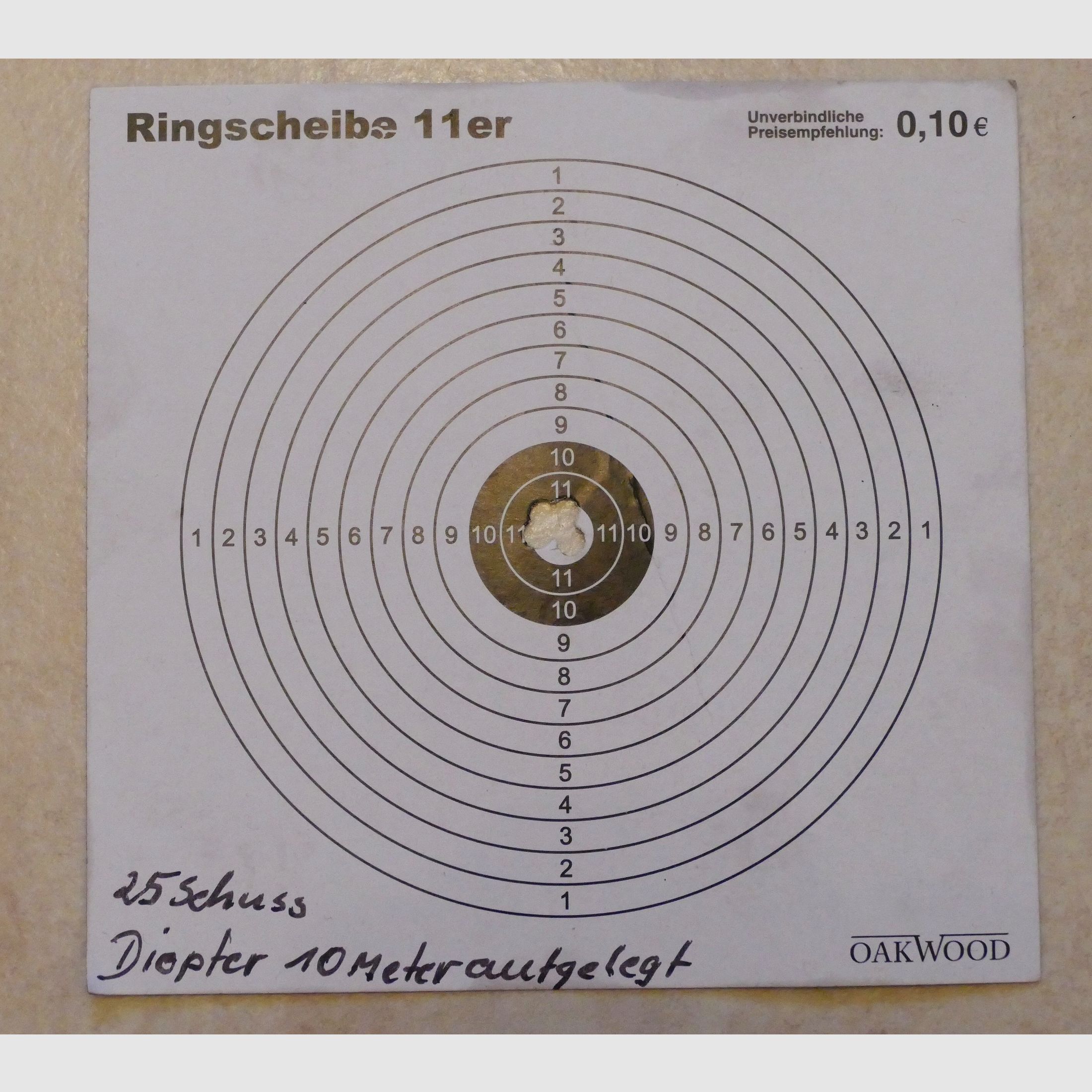 Matsch-Luftgewehr Feinwerkbau 300