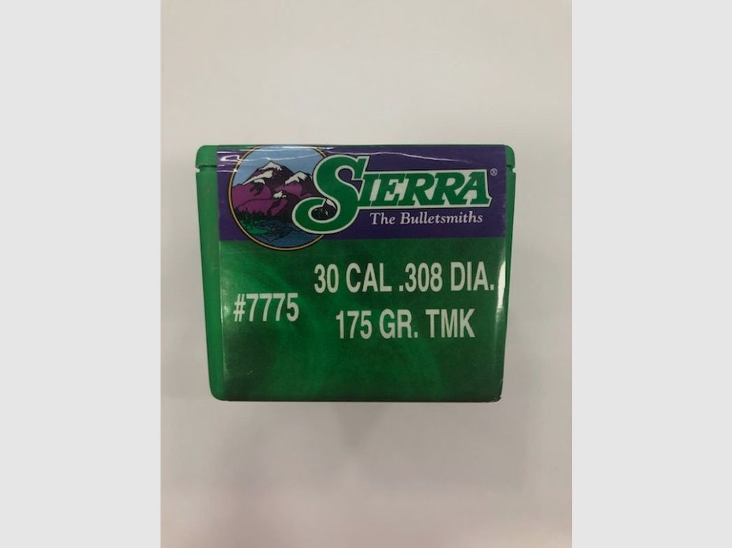 SIERRA Balas .30 Cal 175 GR TMK, imagen 1 de 2