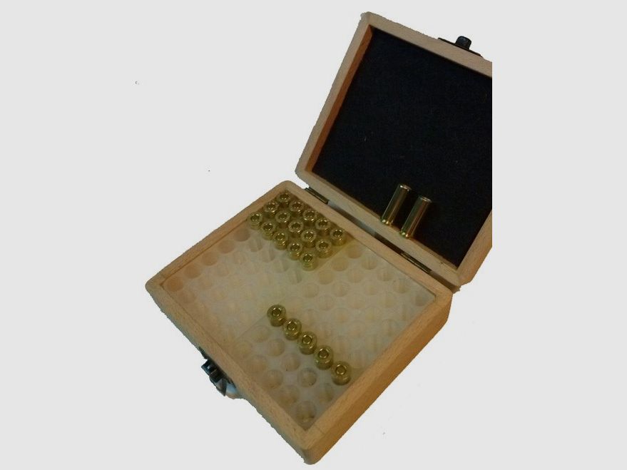 Caja de madera Cal. 32 80 uni., imagen 2 de 2