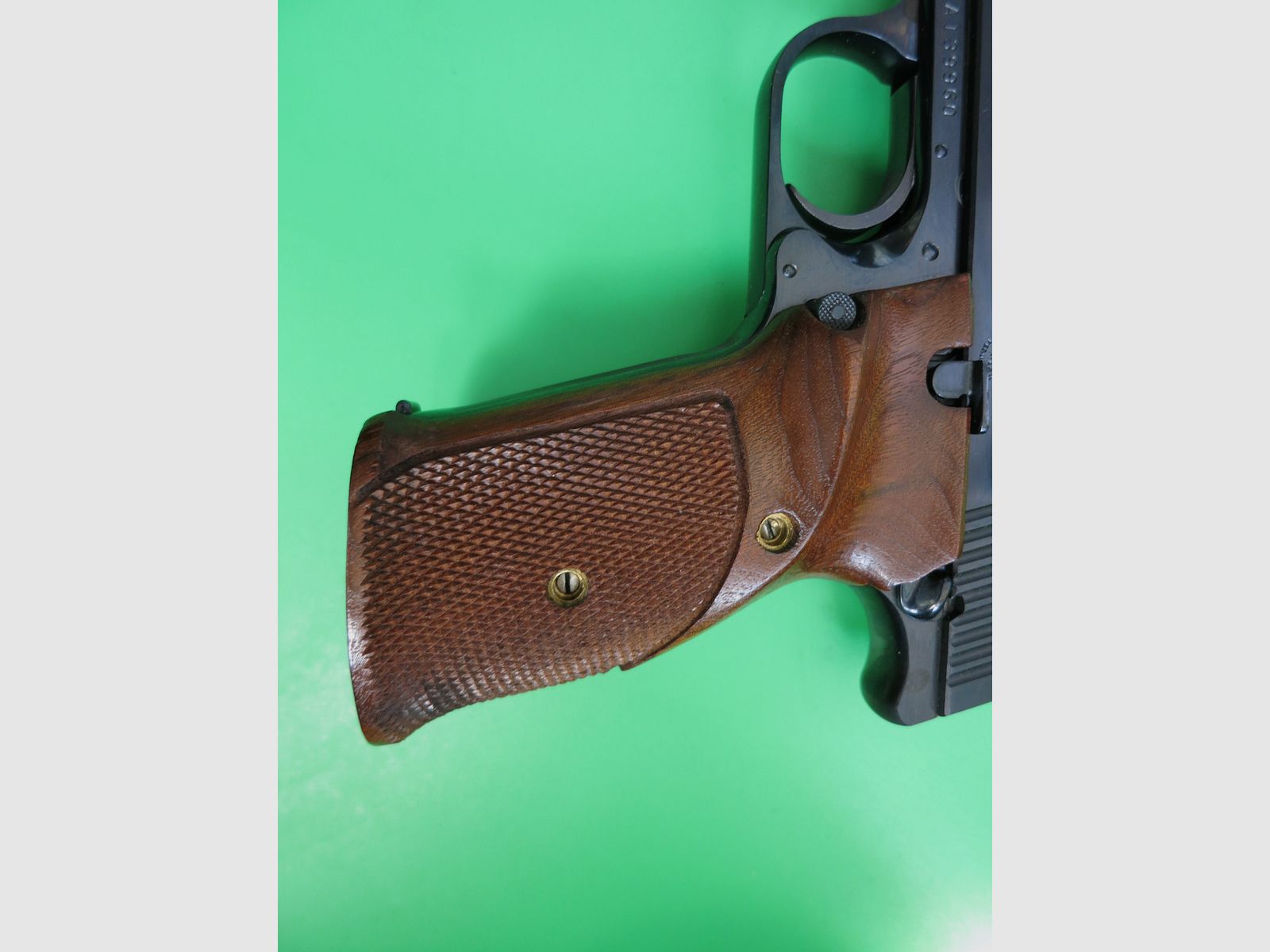 Pistola sportiva di alta gamma Smith&Wesson Mod. 41, .22 lfB, canna da 7,5" con compensatore, come nuova, assoluta rarità da collezione #40