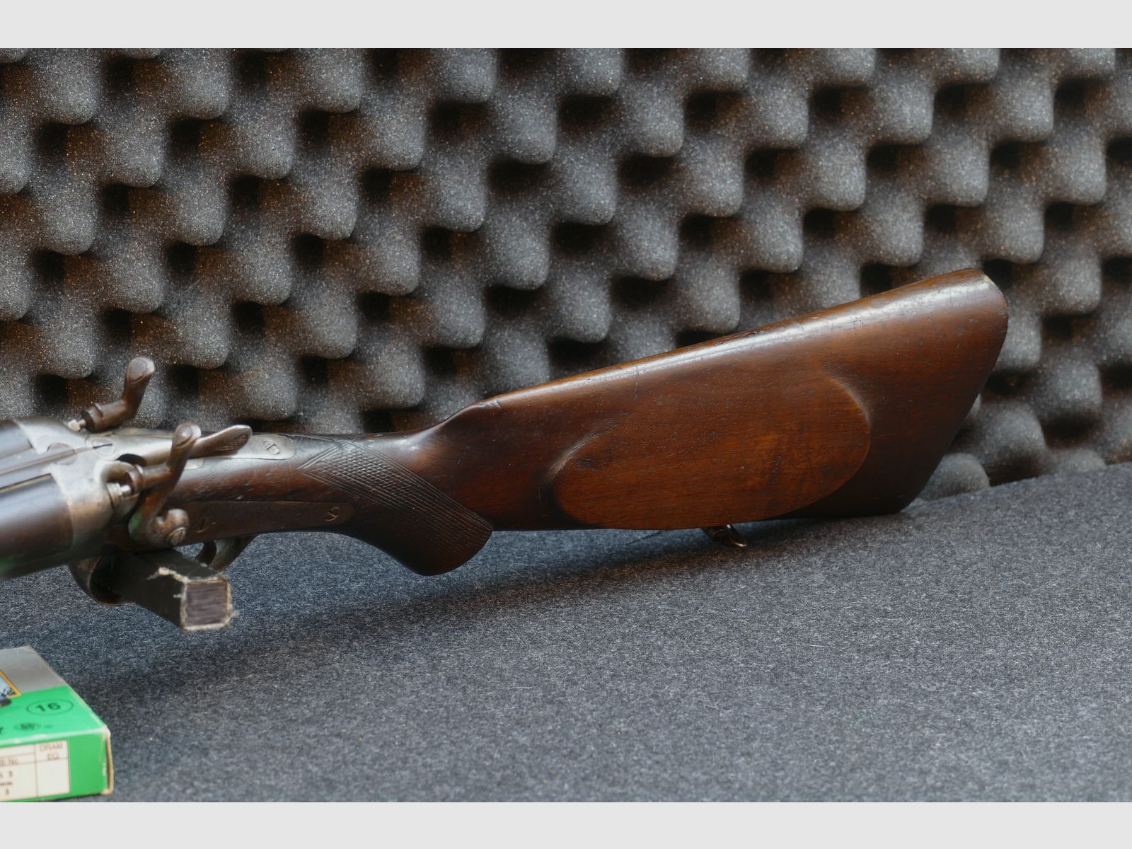 Belgische Hahn-Doppelflinte Clement Liège, Kaliber 16/65
