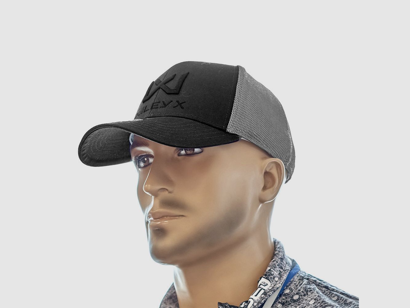 Gorra Trucker Wiley X – Gris oscuro/Negro WX, imagen 1 de 3
