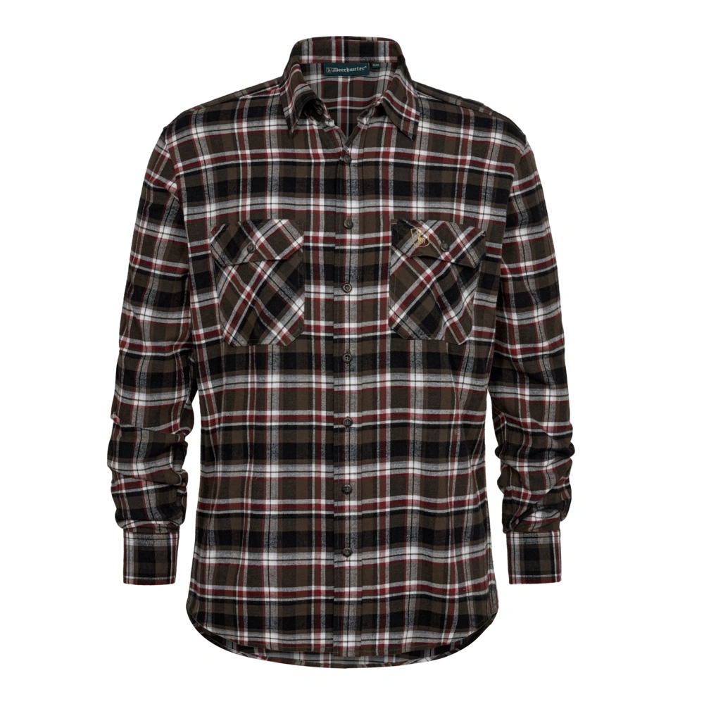 DEERHUNTER Nathan Shirt Brown check (8735-85735), image 3 of 3