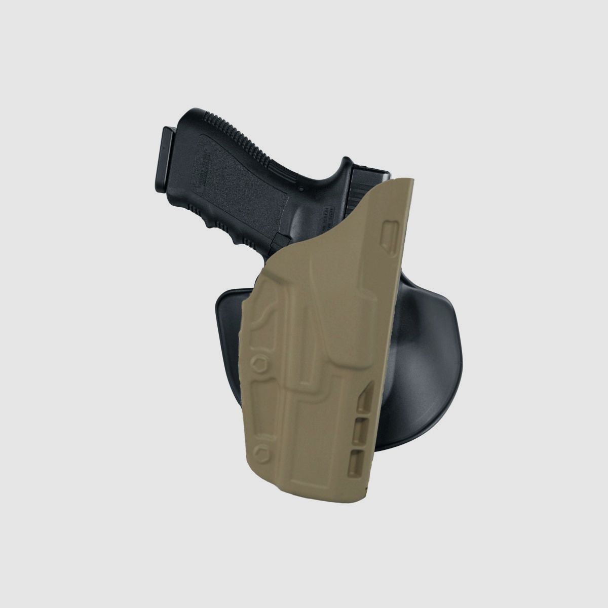 SAFARILAND® 7378 (7TS-ALS) Paddleholster 383* Glock 20.20C.21.21C-Beige-Rechts