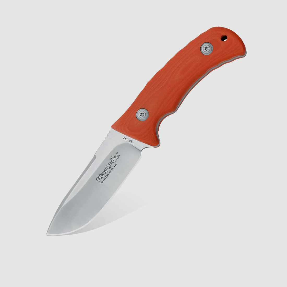 Black Fox Drop-Point-Klinge satinierte Oberfläche G10 orange BF-132, Bild 1 von 4