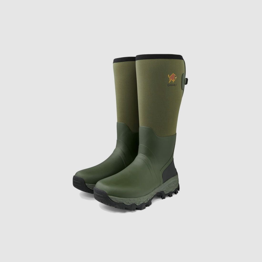 Gateway1 Woodwalker 18" 4 mm Wellington boots – Khaki, image 3 of 10
