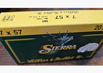 Patronen S&B 7x57 SBT Game King nieuw en OVP