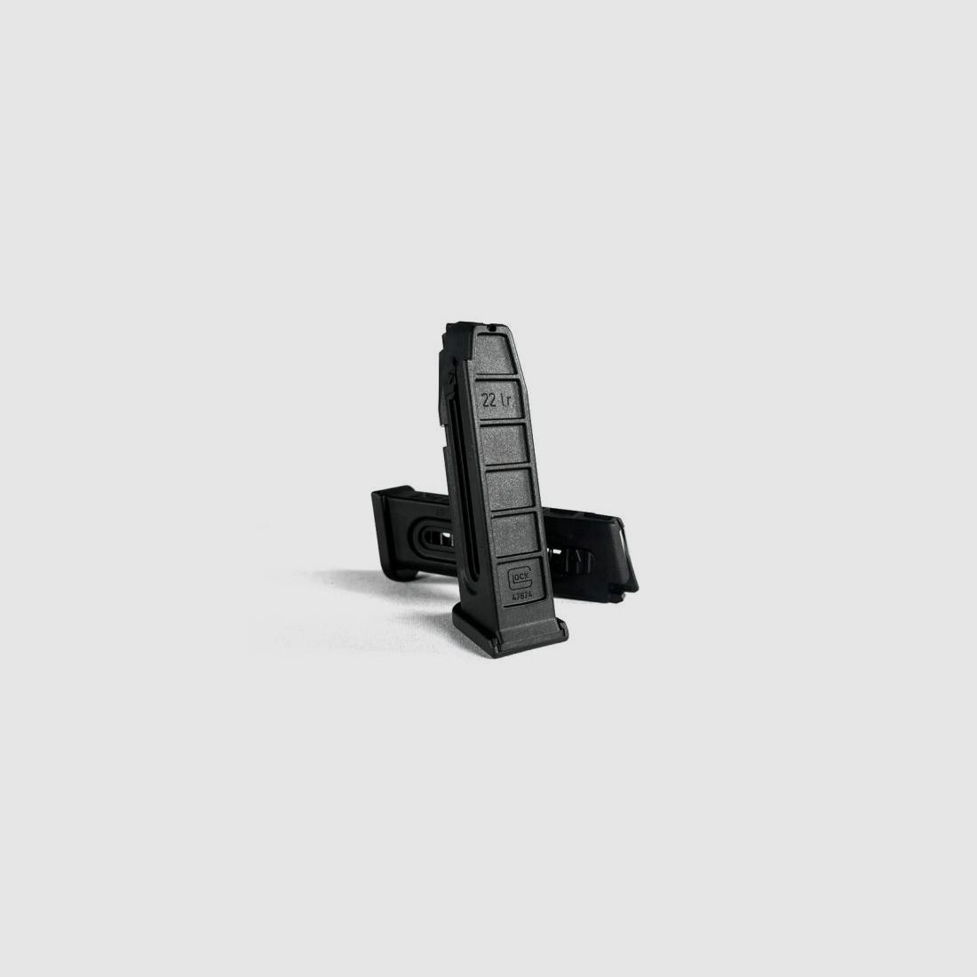 GLOCK 44 Chargeur .22 LR avec Zubringer Noir
