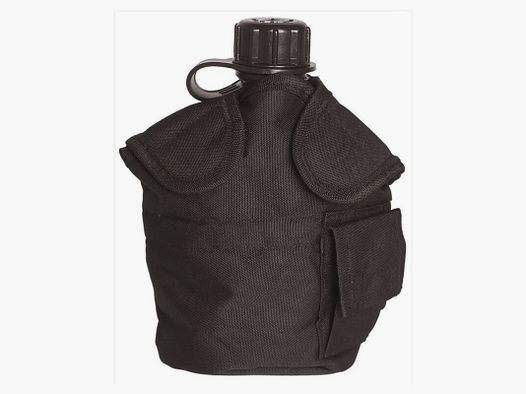 Feldflaschentasche Molle Schwarz
