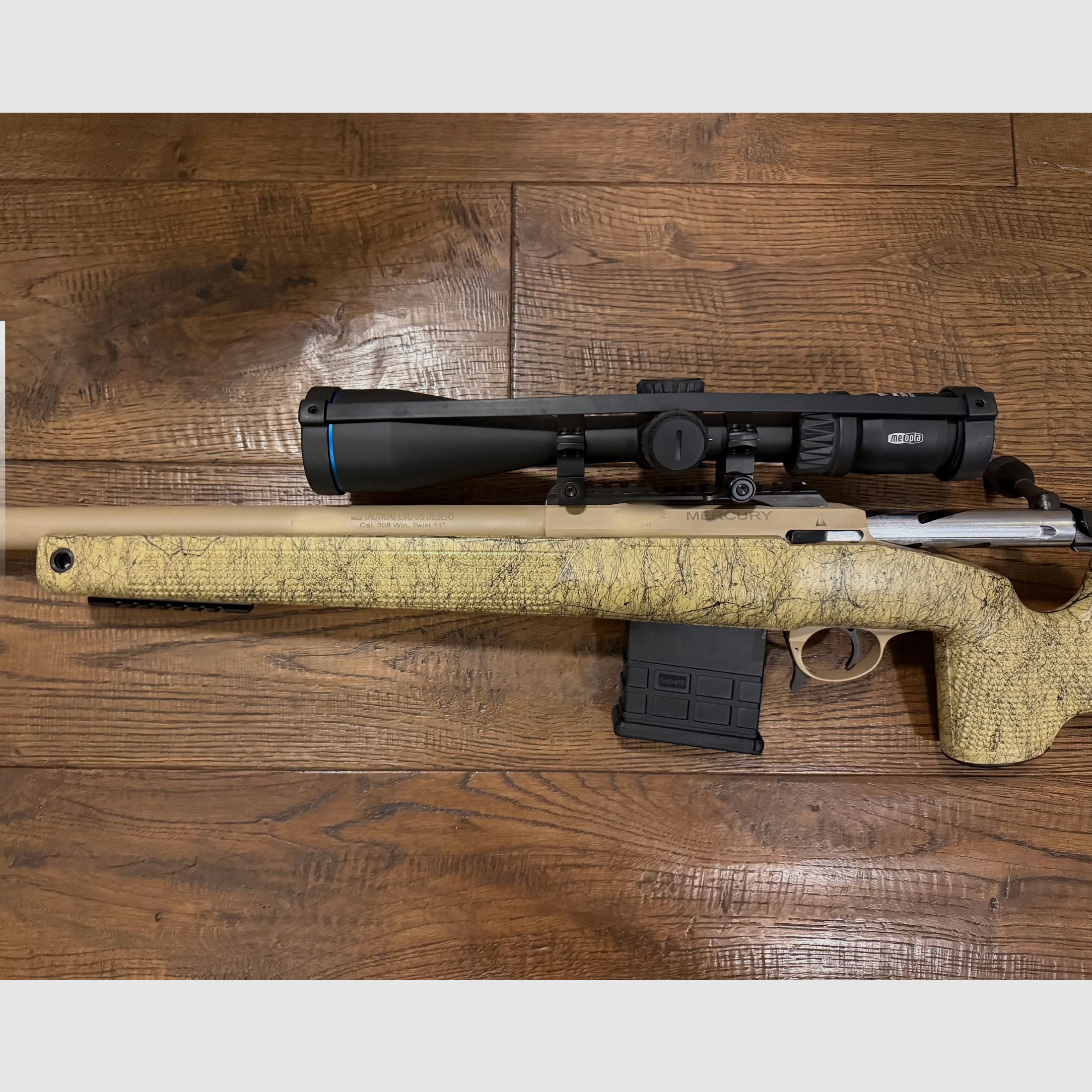 Mercury / Sabatti Sport repeating rifle Tactical Evo US Desert .308 with scope