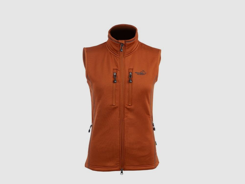 Arrak Outdoor Powerfleece Weste Damen Burnt Orange S