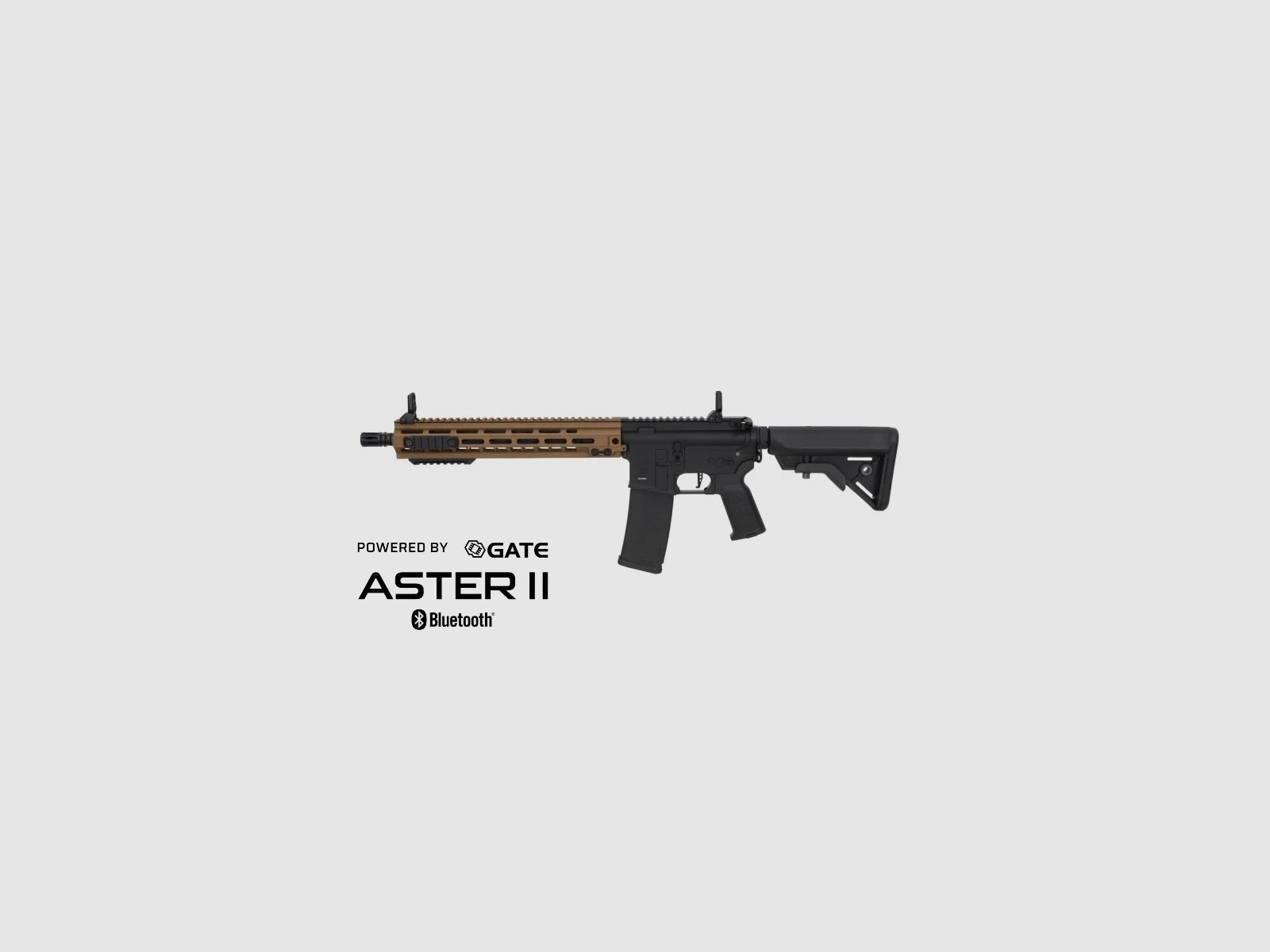 SA M4 URG-I M-LOK 14" (SA-P30 PRIME™ Aster II ETU BLDC™) Rifle Airsoft Libre a partir de 18 – Chaos Bronze -F-