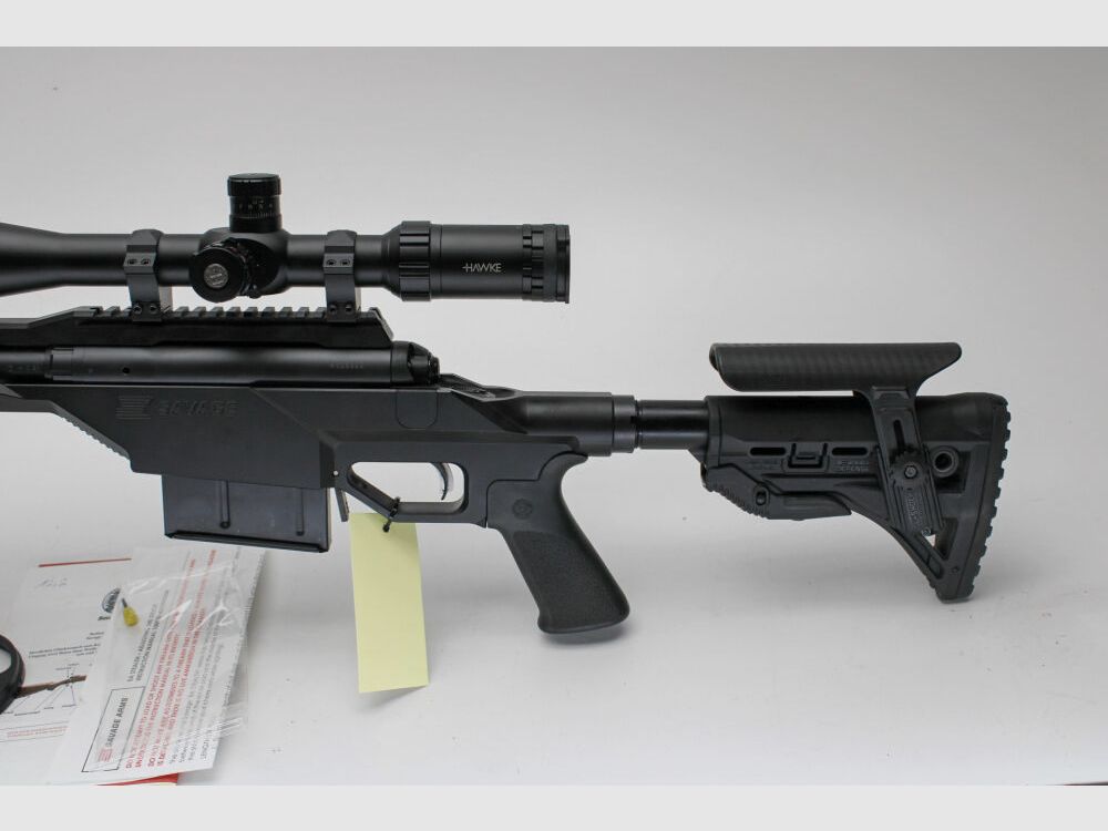 Rep. rifle Savage 110 BA Stealth cal. .300 Win Mag con Hawke Sidewinder 8- .300WinMag