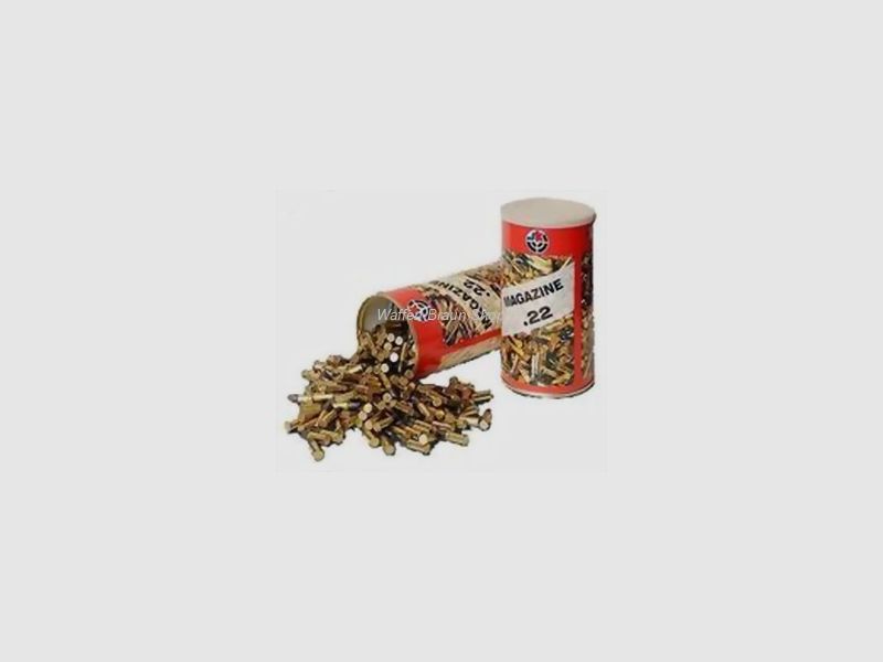 SK Randfeuerpatr., cal. .22 lfb, "Revistas", en "latas de 500