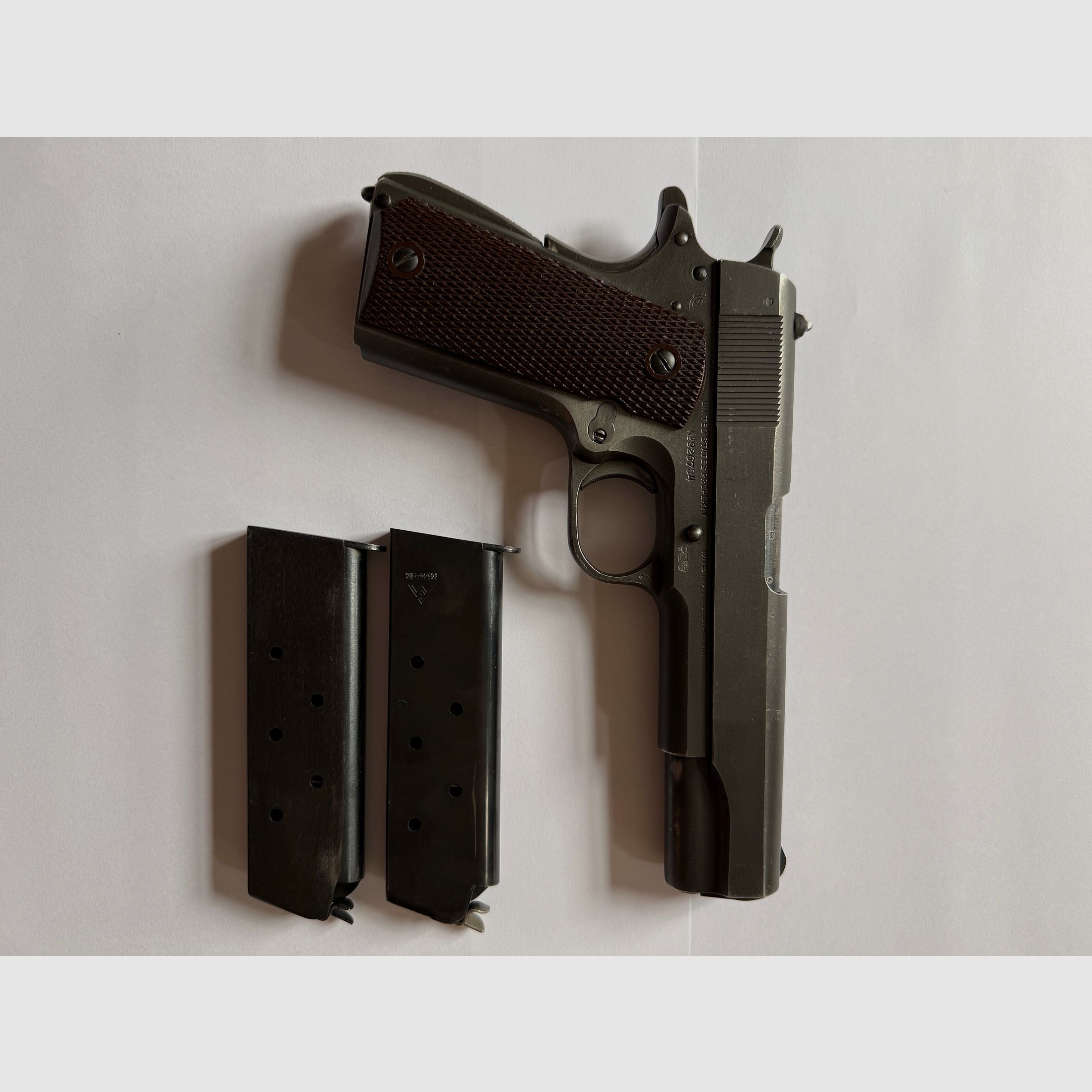 Colt M1911A1 – Esercito degli Stati Uniti WWII – 1943 – originale, corrispondente, GHD