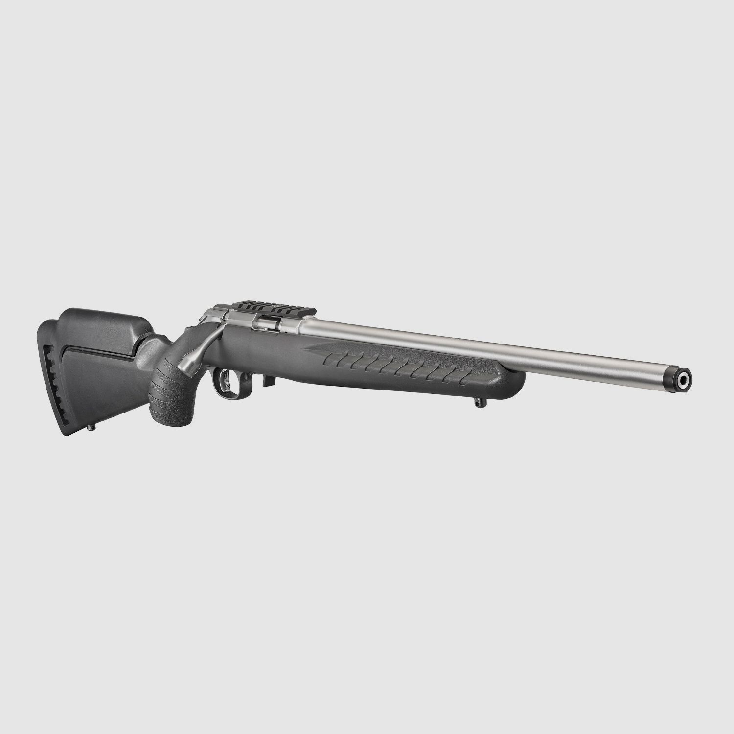 Ruger American Rimfire Acier inoxydable .22 lr., LL:18″, inox/noir, 10 coups, image 3 sur 5