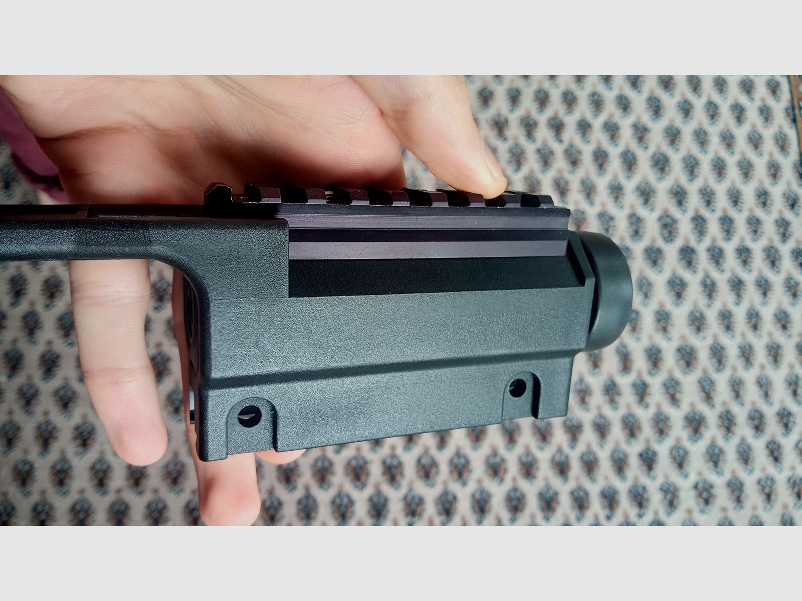 Hensoldt 3-Fach Optik Zielfernrohr Tragegriff mit Picatinny Schiene für H&K G36 HK243 und SL8 / x3 Scope Carryhandle