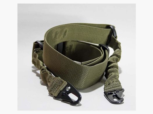 Mil Tec Storm TACTICAL Sling with Bungee 2-Point Olive