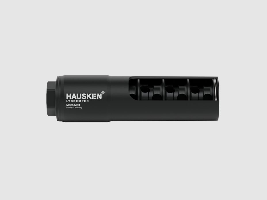 HAUSKEN Schalldämpfer Mini MD35 MKII Schwarz 4,5-6mm