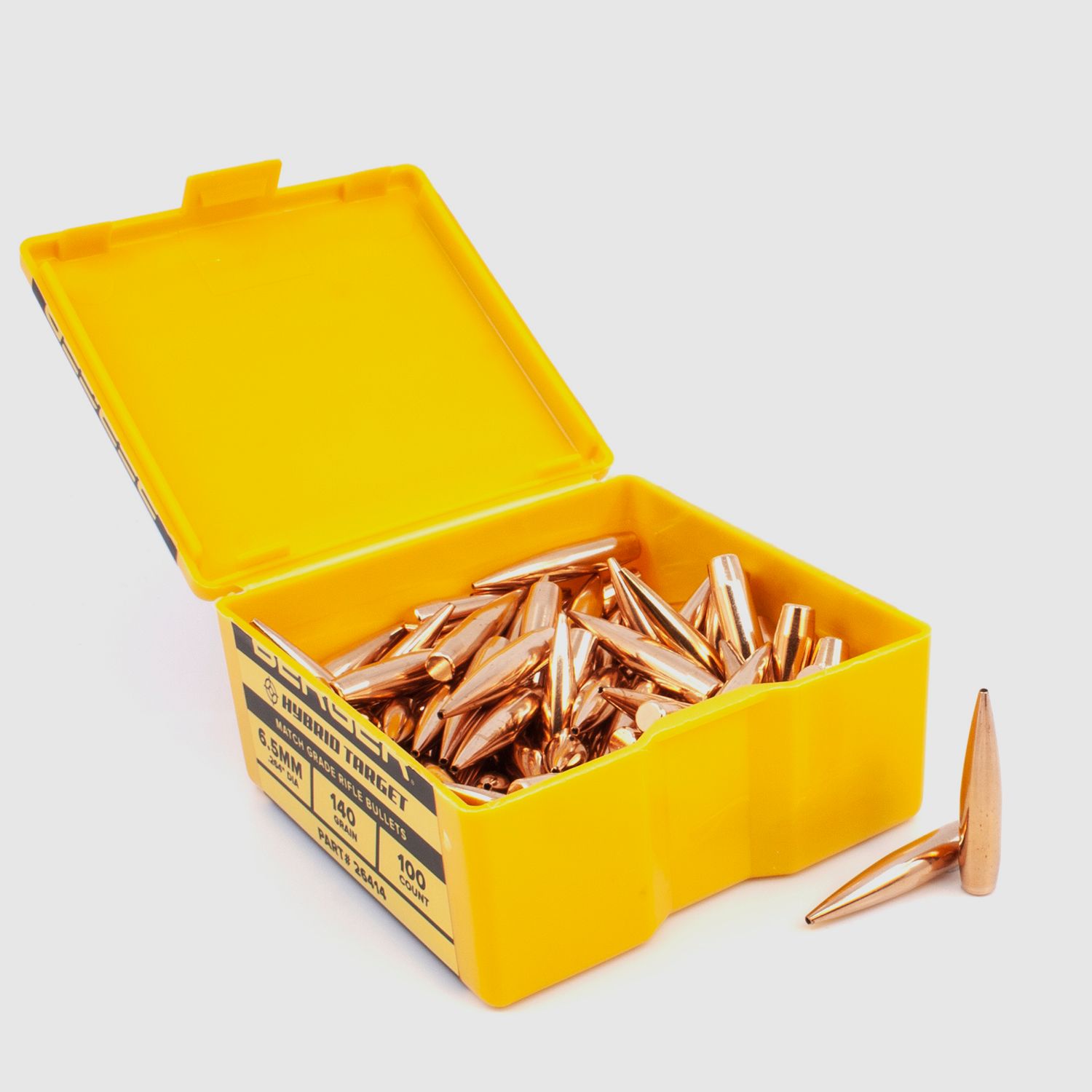 Berger Geschoss 6,5mm/.264 Hybrid Target 140GR 500 Stück