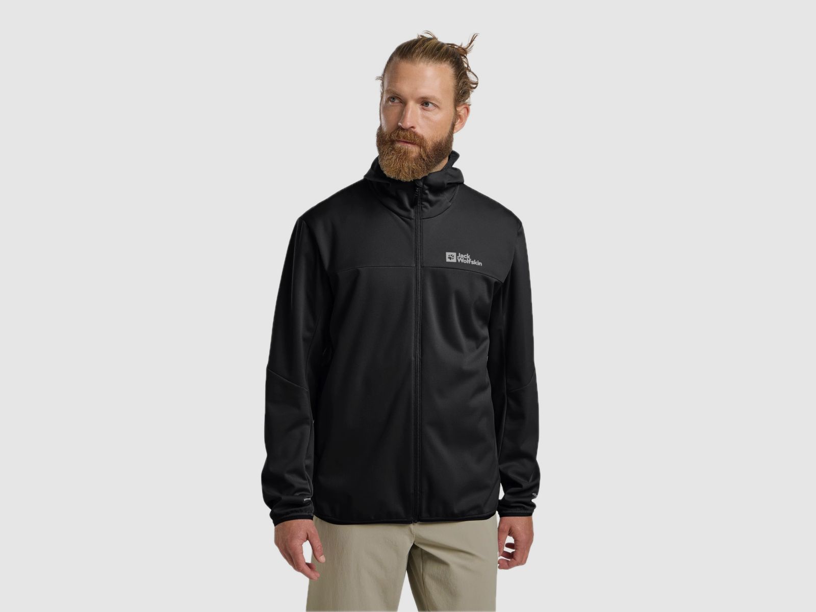 JACK WOLFSKIN Feldberg Hoody M Black